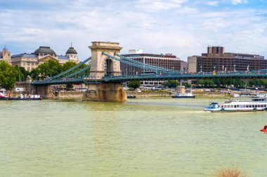 Szechenyi Zincir Köprüsü, Unesco Dünya Mirası Alanı, Budapeşte, Macaristan