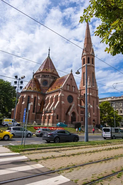 Реформатская церковь Будапешта — стоковое фото