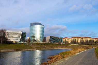 Modern ofis binaları, vilnius, Litvanya