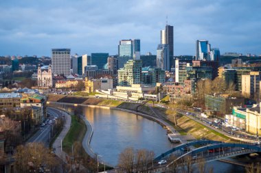 Vilnius 'un panoramik görüntüsü