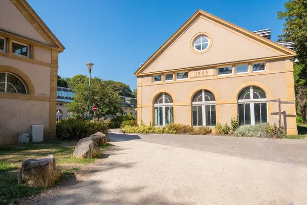 Metz Frankrijk Augustus 2019 Oud Gebouw Het Historische Centrum Van — Stockfoto