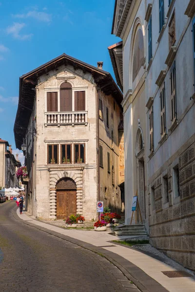 Feltre Olaszország Augusztus 2019 Street View Feltre Town Province Belluno Stock Kép