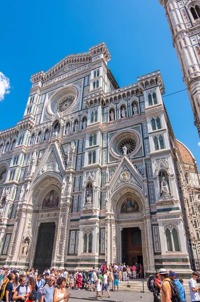 Florence Italie Août 2019 Cathédrale Santa Maria Del Fiore Campanile — Photo