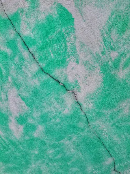 Гранжевий Фон Старою Текстурою Ліпнини Тріснутою Фарбою Зеленого Кольору — стокове фото