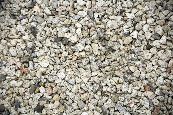 花崗岩のチップハード造園表面 — ストック写真