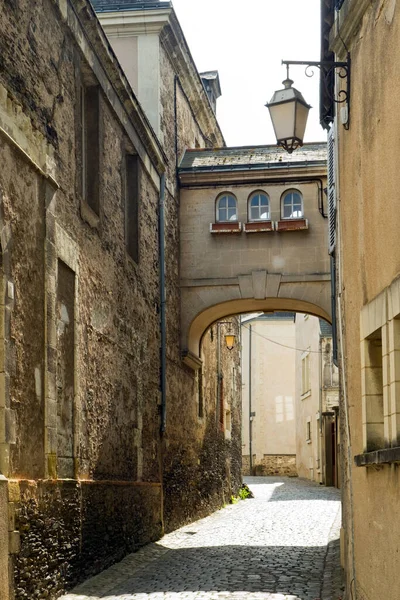 Ruas Pitorescas Nas Proximidades Catedral Maurice Angers Maine Loire França — Fotografia de Stock