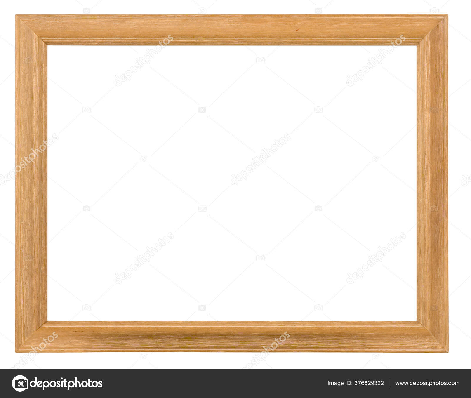 Empty Picture Frame Wood Finish Stock Photo by ©ChrisAt 376829322