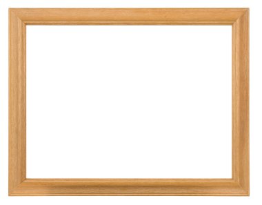 Boş çerçeve, ahşap kaplama