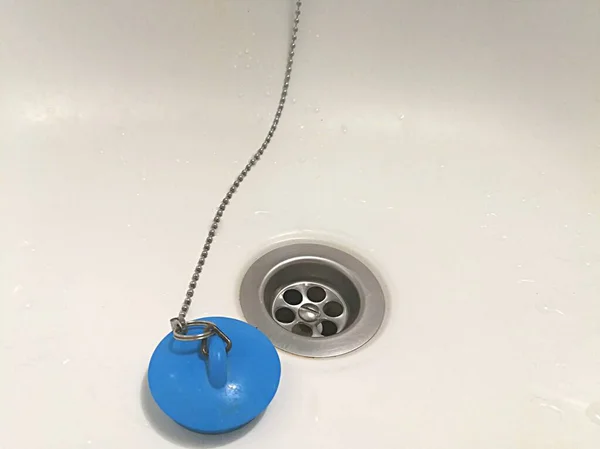 Plug Bathroom Chain — Stock Photo, Image
