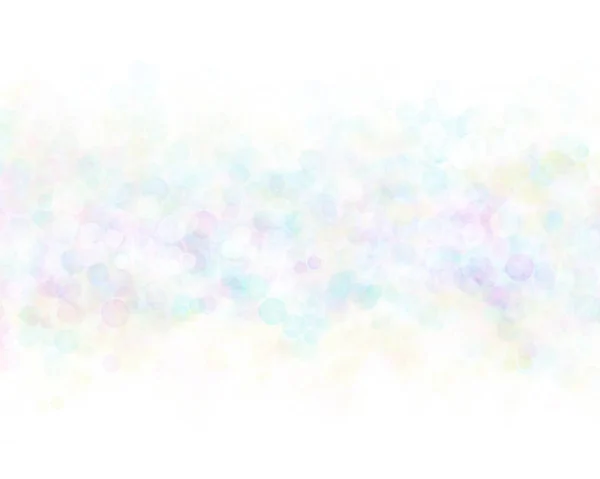 Абстрактний барвистий боке на білому тлі . — стокове фото