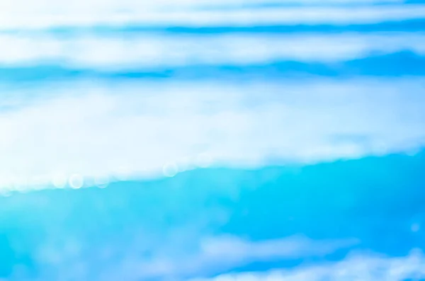 Пространство Размытого Пляжа Солнечной Волной Концепция Летнего Отдыха Открытым Небом — стоковое фото