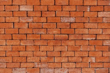 Eski grunge kahverengi tuğla duvar dokusu soyut arka plan. Yatay mimari arkaplan kağıdının alanını kopyala.