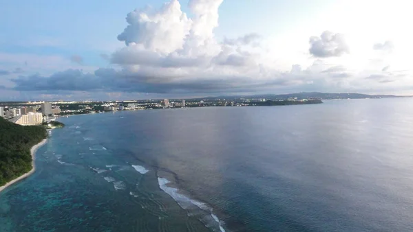 Der Betörende Blick Von Der Klippe Der Liebe Auf Guam — Stockfoto