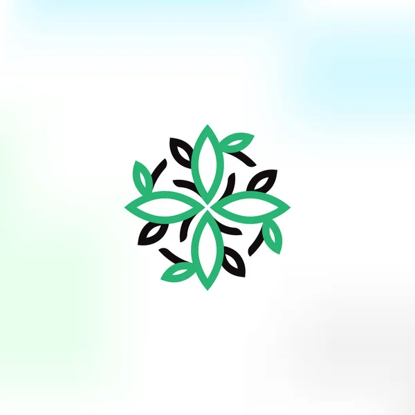 Einfaches Vektor-Logo — Stockvektor
