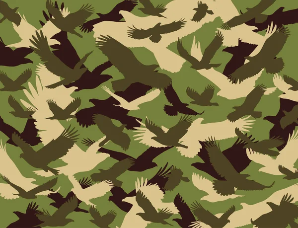 Fond Motif Camouflage Sans Couture Aigle — Photo