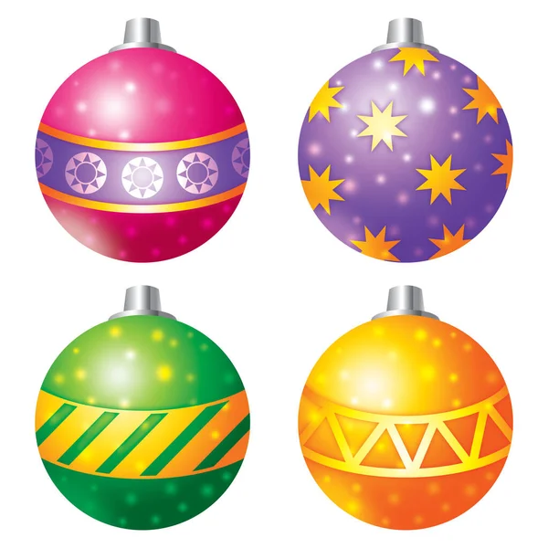 Árvore de natal brinquedos bolas 스톡 사진, 로열티-프리 Árvore de natal