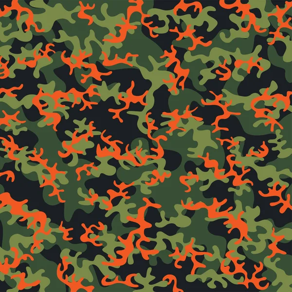 Camuflagem Militar Sem Costura Fundo Padrão — Fotografia de Stock