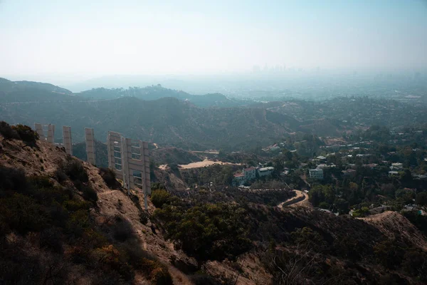 Los Angeles Hollywood Hills Dag — Stockfoto