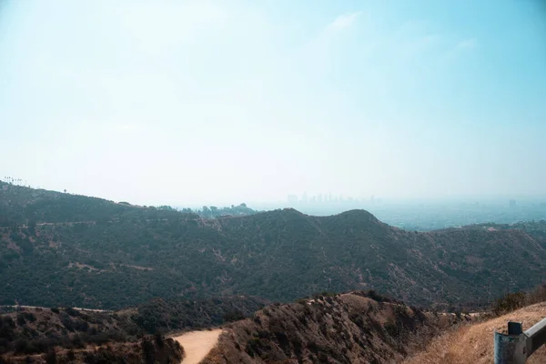 Голливудские Холмы Лос Анджелеса — стоковое фото