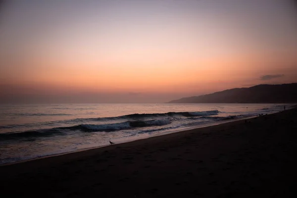 Une Vue Sur Océan Les Vagues — Photo