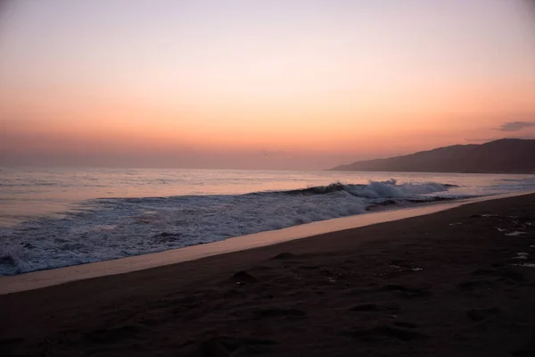 Une Vue Sur Océan Les Vagues — Photo