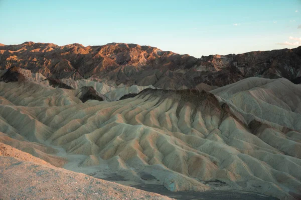 Όμορφο Φως Στο Zabriski Point — Φωτογραφία Αρχείου