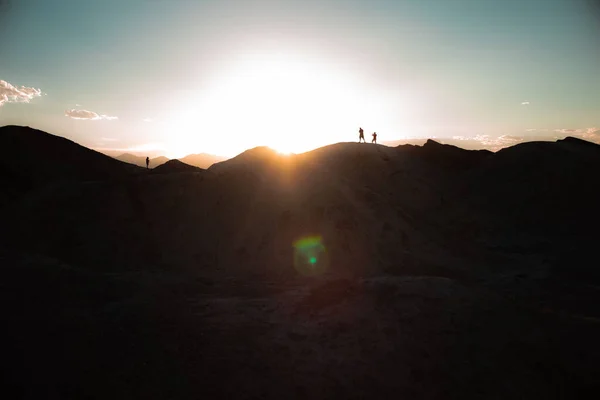 Όμορφο Φως Στο Zabriski Point — Φωτογραφία Αρχείου