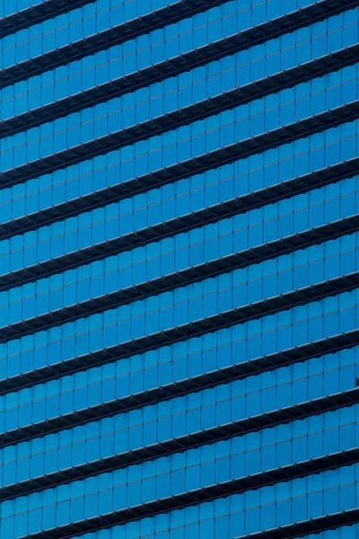 Blue office window pattern — Stock Photo, Image