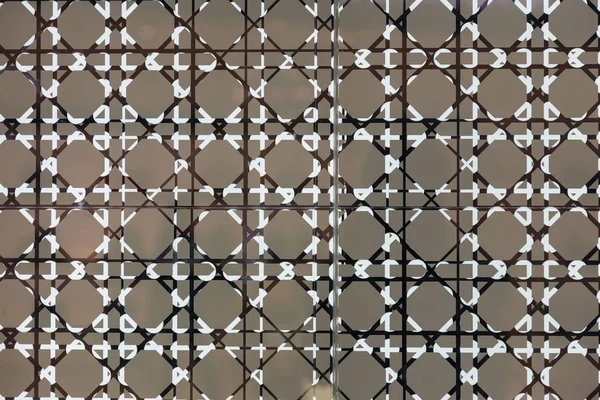 Patroon glaswand — Stockfoto
