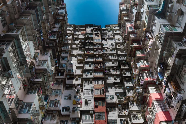 Hong Kong cidade apartamento lotado — Fotografia de Stock