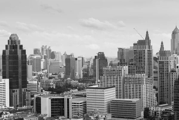 Bangkok área de negocios de la ciudad, Tailandia —  Fotos de Stock