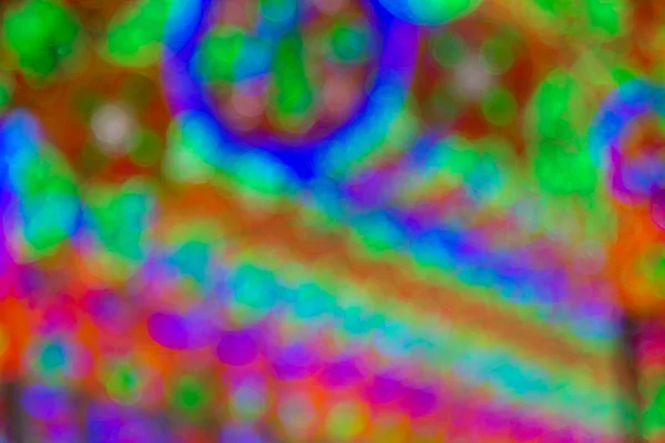 Multiple colours LED blurred lights — Stock Photo, Image