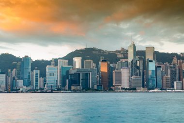 Victoria Bay Hong Kong şehir 