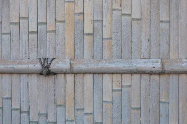 Висушений бамбуковий фон паркану — стокове фото