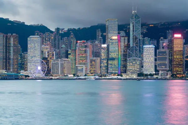 Hong Kong city centrala affärsområdet — Stockfoto