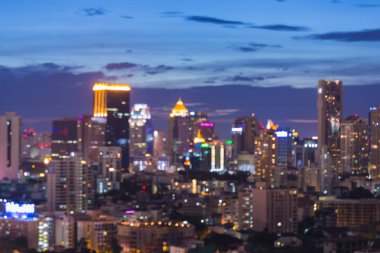 Güzellik ışıklar ofis binası