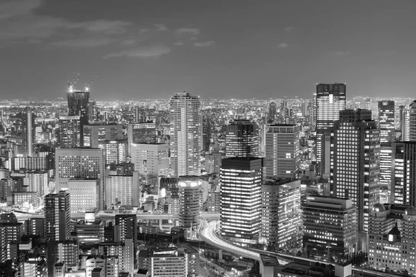 Black and White, Osaka city downtown