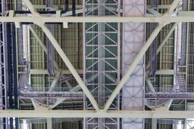 Çelik konstrüksiyon arka plan