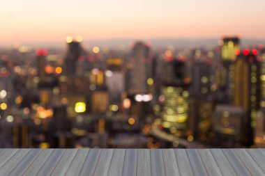 Işık Kobe iş alan arka plan bulanık