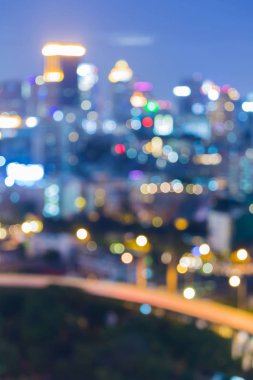 Soyut bulanık ışık şehir Böke