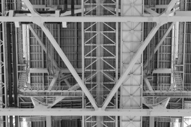 Köprü, Çelik İnşaat arka plan altında