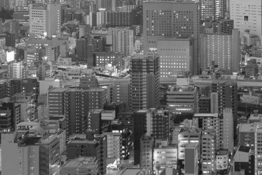 Umeda şehir iş şehir, Osaka Japonya