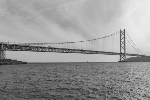 Akashi Kaikyo Bridge Kobe Japan — Stock Photo, Image