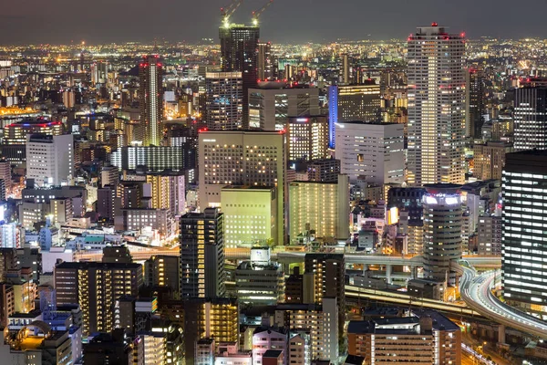 Osaka oficina de la ciudad centro de negocios central — Foto de Stock