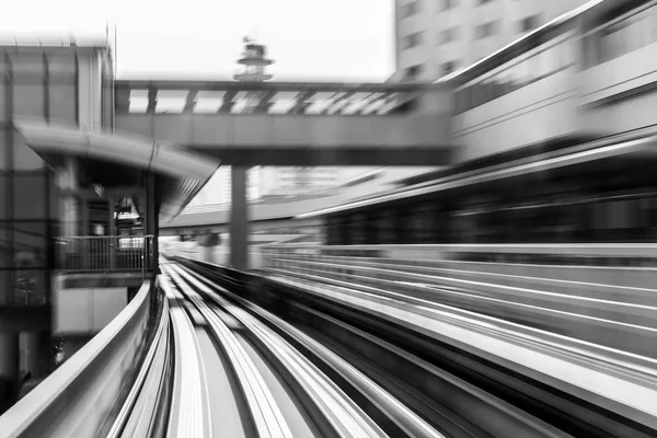Abstrato desfocado movimento trem movimento fundo — Fotografia de Stock