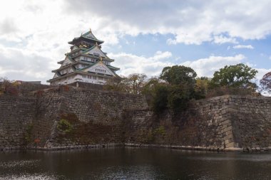 Osaka Kalesi Osaka Japonya tarihi dönüm noktası