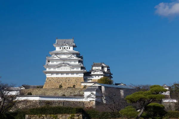 Himeji slot i Kansai Japan - Stock-foto