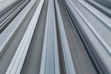 Bulanık hareket yeraltı metro parça