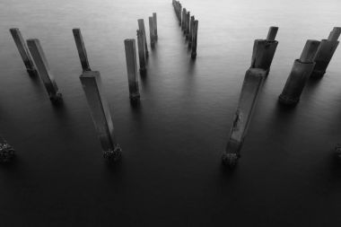 Sahil soyut doğal manzara arka plan terk