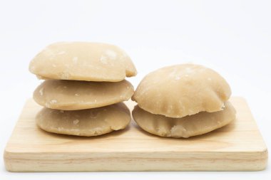 Plam şeker ahşap tahta üzerinde